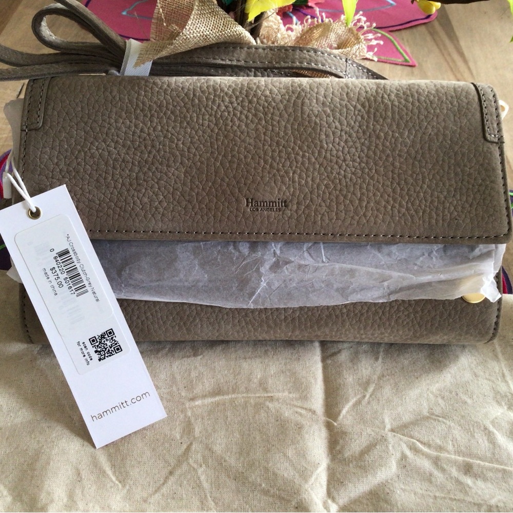 Hammitt AJ Crossbody in Pewter NWT